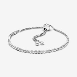 Bracelets - Bijoux - PANDORA - Bracelet Pandora, Rivière Coulissant Scintillant, en argent 925/1000 599375C01-1