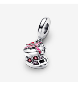 Le Charm pendentif Pandora moments, boîte de chocolats coeur ouvrable, en argent 925/1000, 792587C01