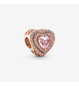 Charms - Bijoux - PANDORA - charm-pandora-coeur-nivele-scintillant-789218c01