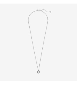 Collier Pandora, Pendentif Cercles, Ma Famille Pour Toujours, en argent 925/1000 391455C01-60