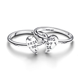 La Bague Pandora, Séparable Stranger Things Friends Don't Lie en argent 925/1000, 193575C00
