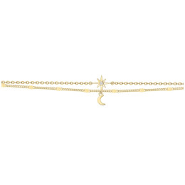 Bracelet plaqué or, La Garçonne Diamant, 26300042