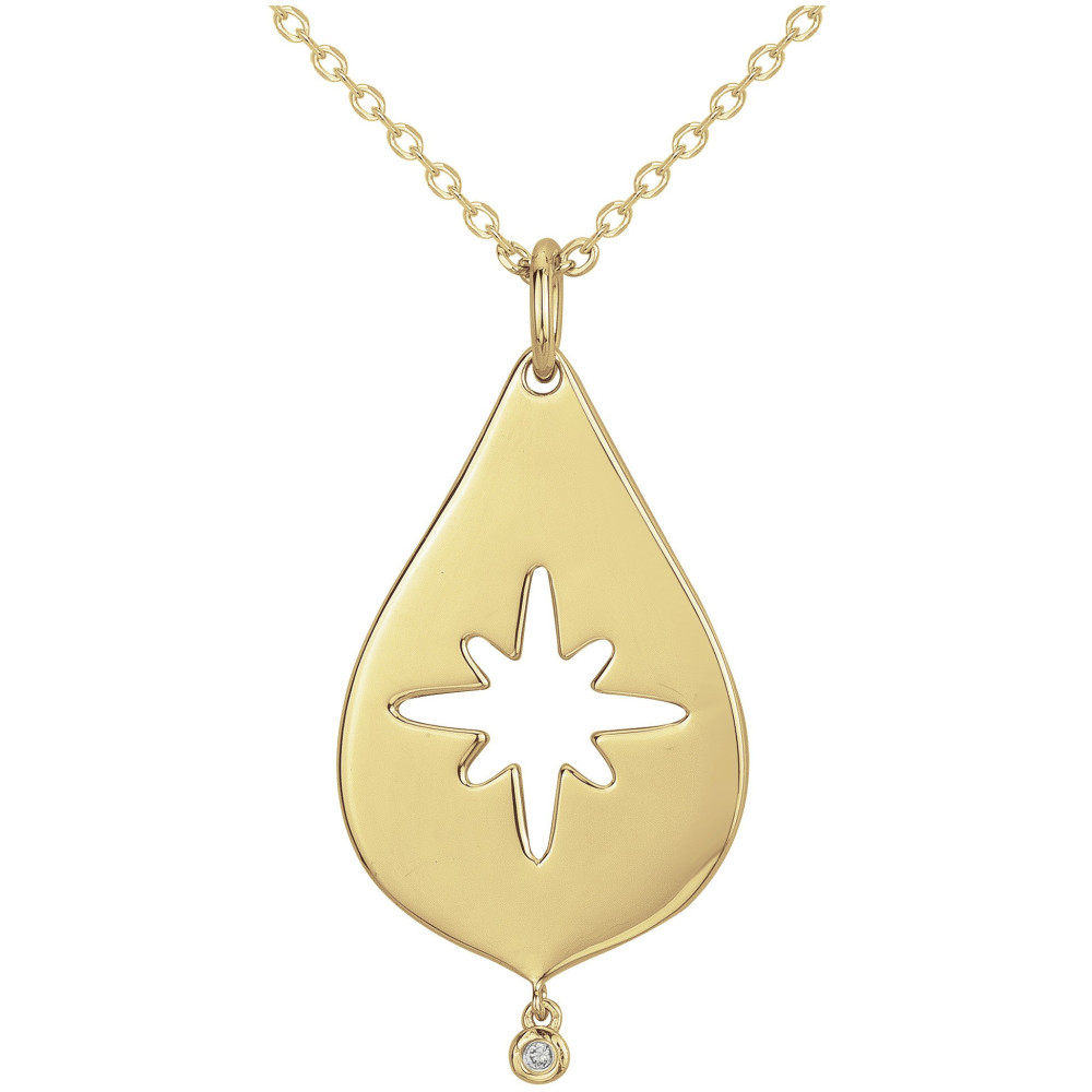 Collier Plaqué or, La Garçonne Diamant, 26700066