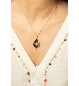 Collier Plaqué or, La Garçonne Diamant, 26700066