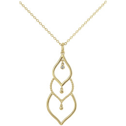 Collier Plaqué or, La Garçonne Diamant, 26700067