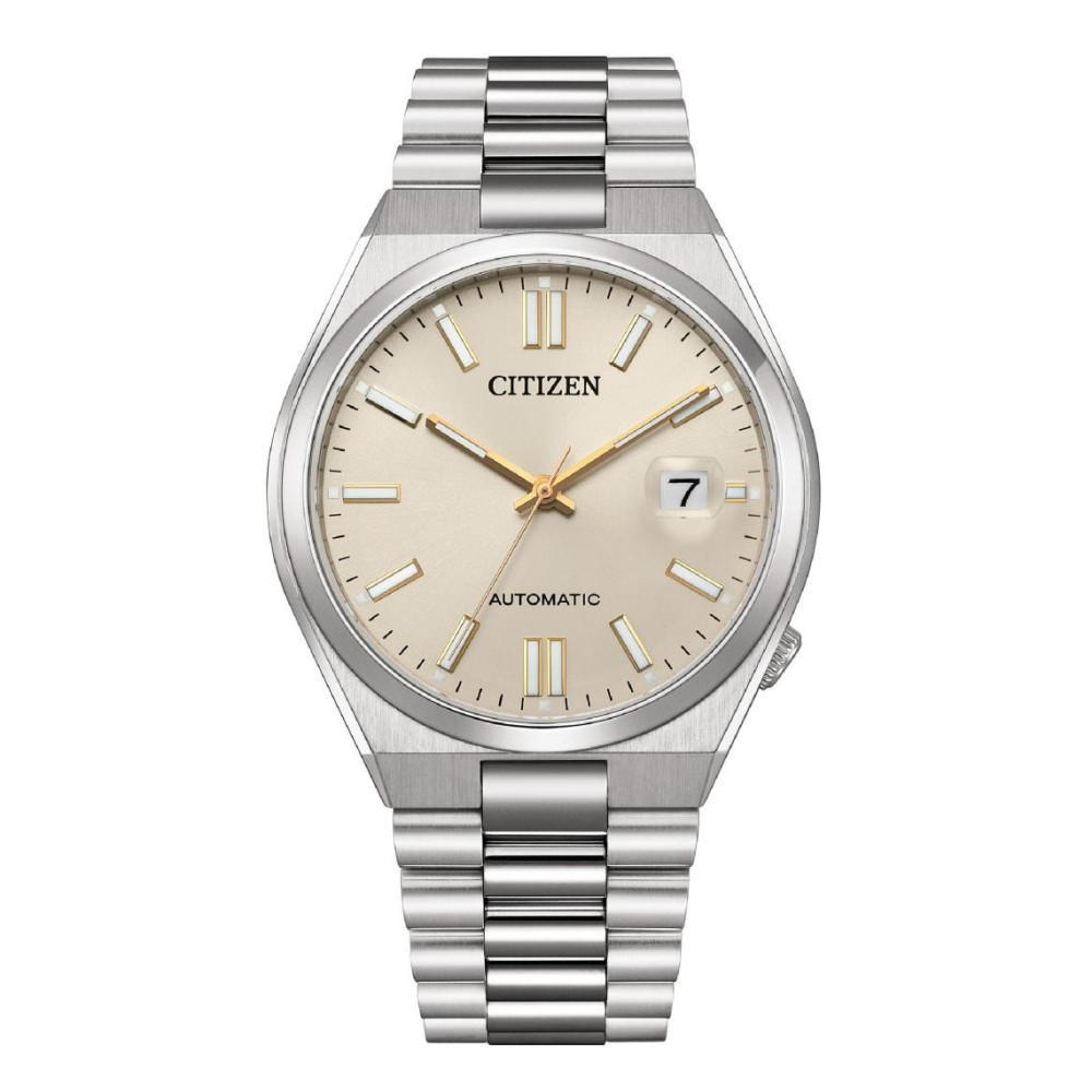 Montre Homme Citizen, Tsuyosa beige automatique, NJ0151-88W