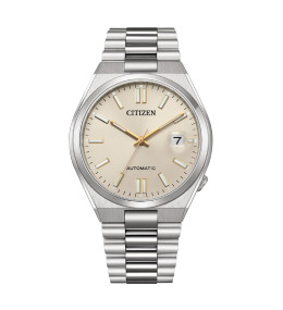Montre Homme Citizen, Tsuyosa beige automatique, NJ0151-88W