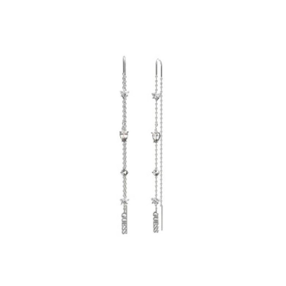 Boucles d'oreilles femme Guess, Wonderlights, acier, JUBE04412JWRH
