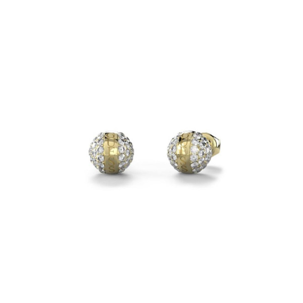 Boucles d'oreilles femme Guess, Calypso, acier PVD jaune, JUBE04459JWYG