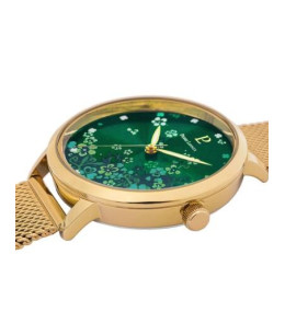 La Montre Femme Pierre Lannier Tallia acier PVD jaune, 063G572