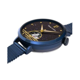 La Montre Femme Pierre Lannier Australe automatique acier PVD bleu, 148H866