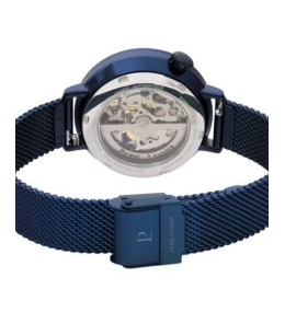 La Montre Femme Pierre Lannier Australe automatique acier PVD bleu, 148H866