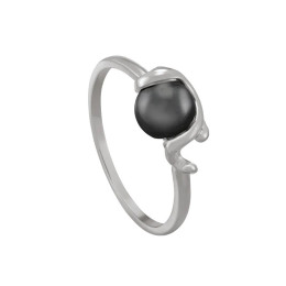 Bague Jourdan Bijoux Dune, argent 925/1000 et hématite, AJF170231R