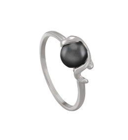 Bague Jourdan Bijoux Dune, argent 925/1000 et hématite, AJF170231R
