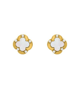 Les Boucles d'oreilles femme, argent 925/1000 doré or jaune 750/1000, Charles Garnier Paris 1901, LEGENDE, AGF170206E