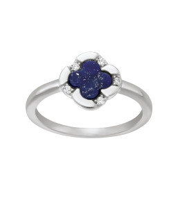Bague femme, argent 925/1000, Charles Garnier Paris 1901, LEGENDE petit trèfle, AGF170241R