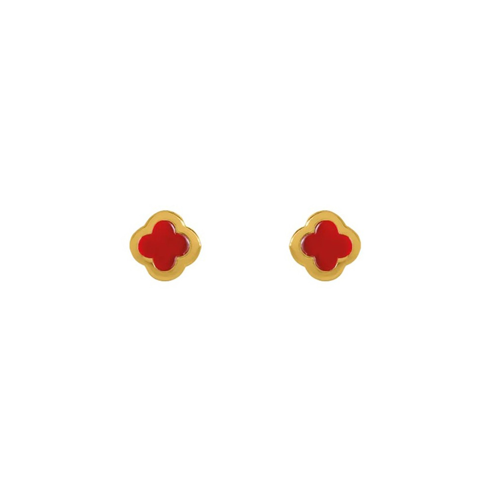 Boucles d'oreilles femme, argent 925/1000 doré or jaune 750/1000, Charles Garnier Paris 1901, LEGENDE, AGF170247E