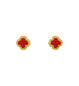 Boucles d'oreilles femme, argent 925/1000 doré or jaune 750/1000, Charles Garnier Paris 1901, LEGENDE, AGF170247E