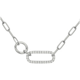 Collier Argent 925/1000 et 28 oxydes de zirconium by Stauffer