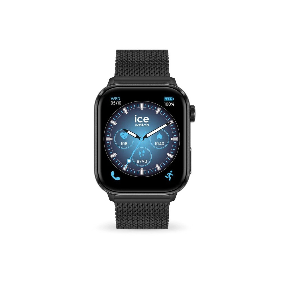 Montre ICE WATCH Smart 3.0, Black milanais, 1,78 Amoled, 024300