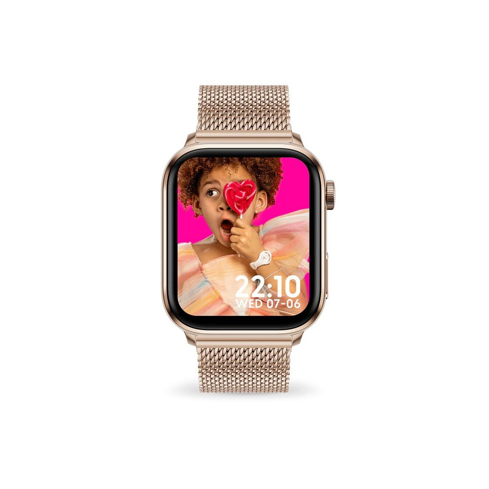 Montre ICE WATCH Smart 3.0, Rose/Gold milanais, 1,78 Amoled, 024304