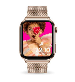 Montre ICE WATCH Smart 3.0, Rose/Gold milanais, 1,78 Amoled, 024304