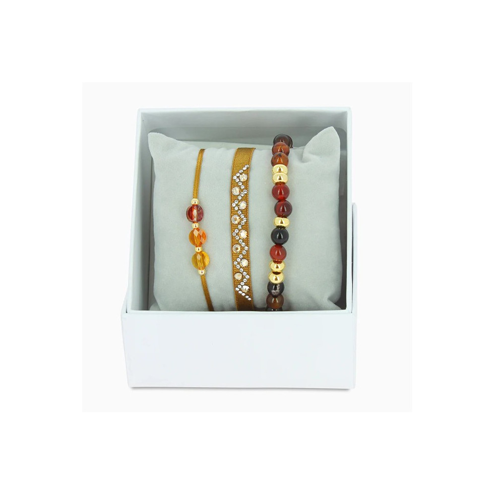 Strass Box Triangle Strass SS17, Les interchangeables, Ocre 77, 038751