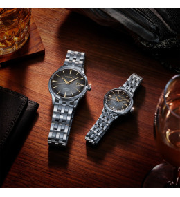 La Montre Homme SEIKO PRESAGE, édition limitée, Automatique 3 aiguilles et date, SRPK93J1