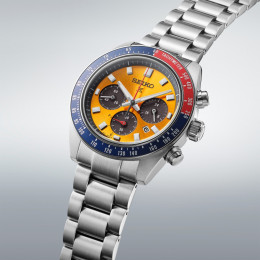 Montre homme Seiko Prospex, chronographe quartz solaire, SSC947P1