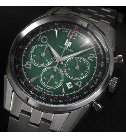 Montre Homme Lip Himalaya, 40 mm, Chronographe acier, Ref 671711