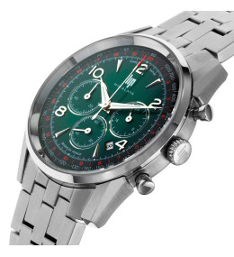 Montre Homme Lip Himalaya, 40 mm, Chronographe acier, Ref 671711