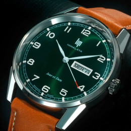 Montre Homme Lip Himalaya, 40 mm, Jour et date, Ref 671715