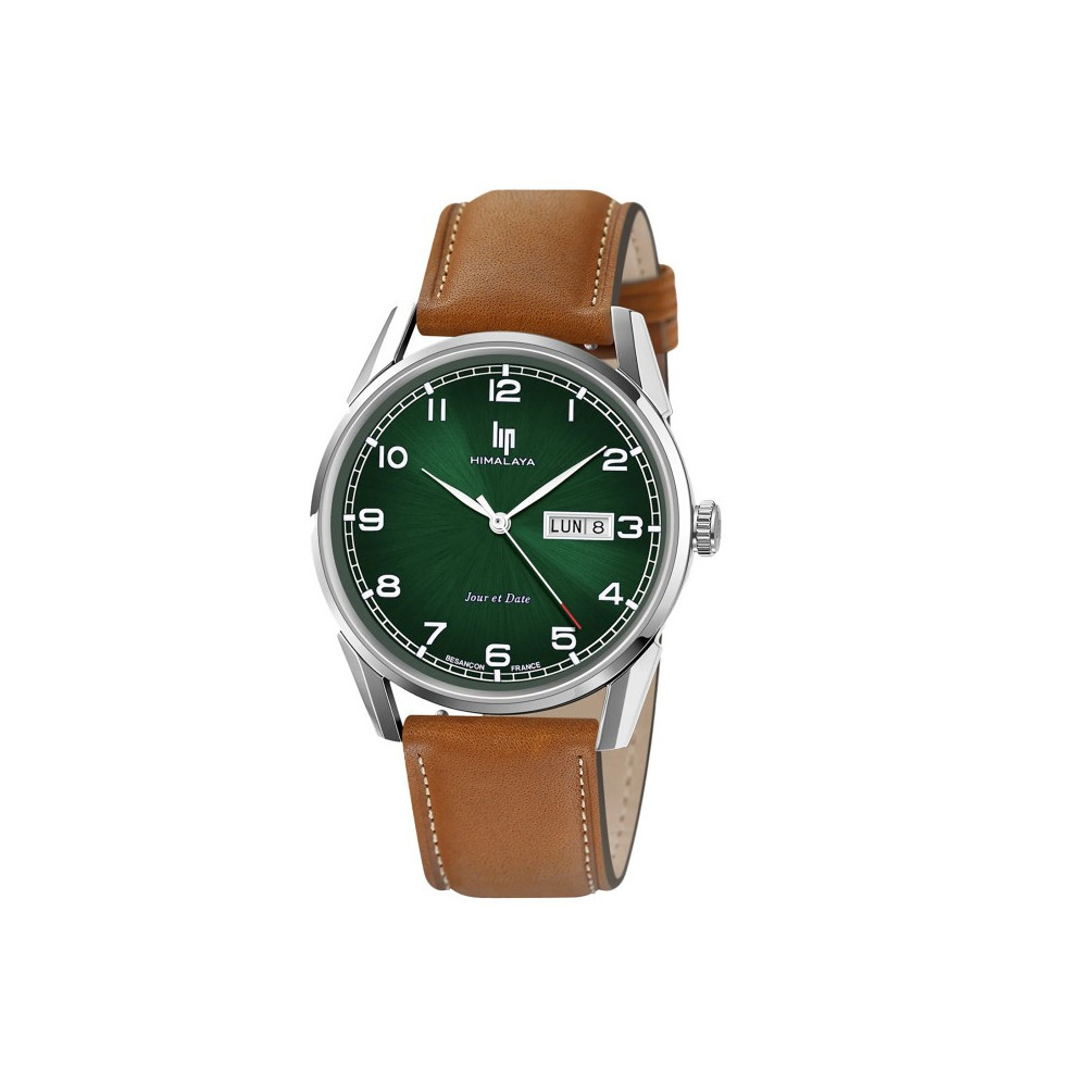 Montre Homme Lip Himalaya, 40 mm, Jour et date, Ref 671715