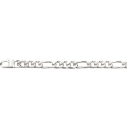 La Chaîne homme argent 925/1000, mailles alternées 1+3, largeur 5,00 mm, longueur 50 cm by Stauffer