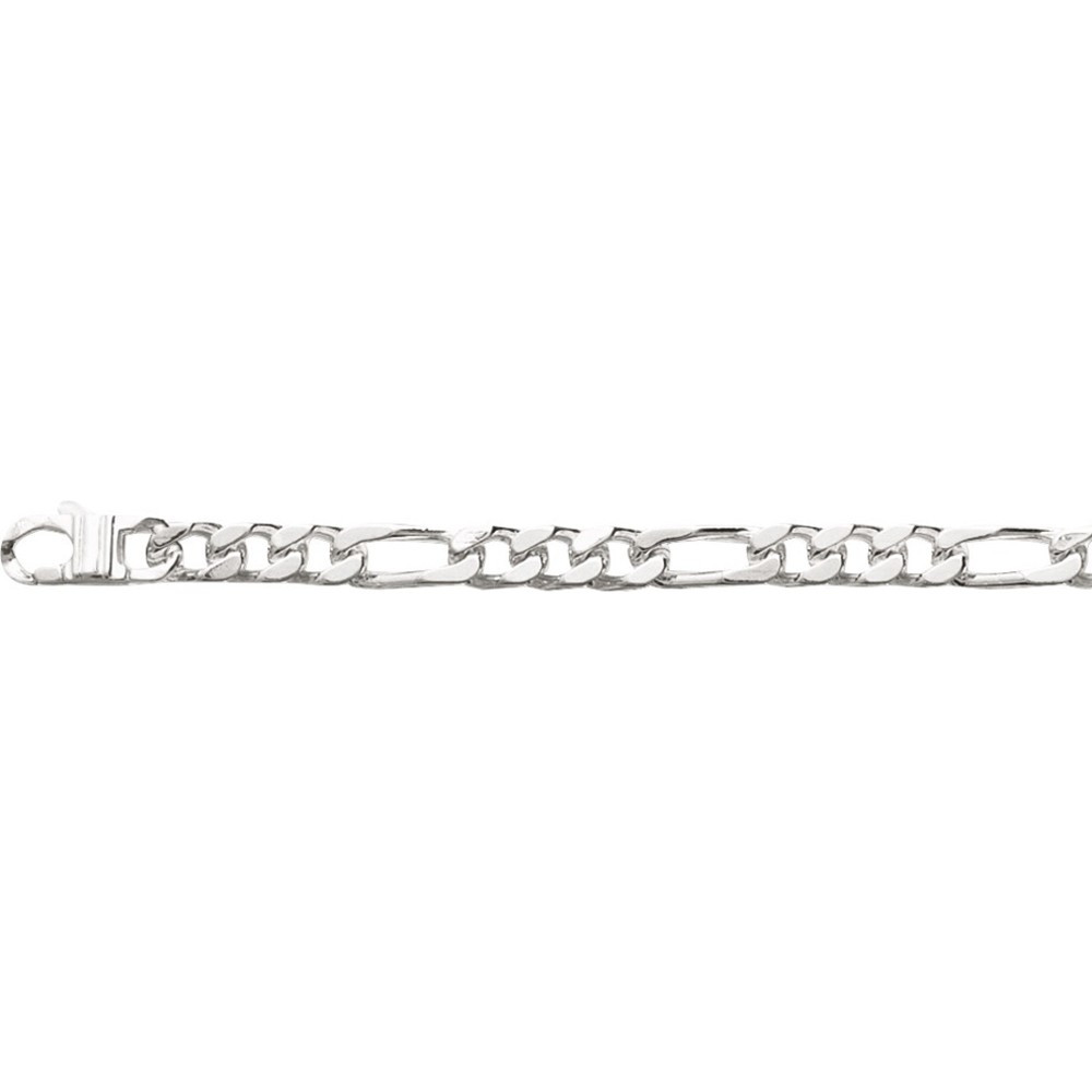 La Chaîne homme argent 925/1000, mailles alternées 1+3, largeur 5,00 mm, longueur 50 cm by Stauffer