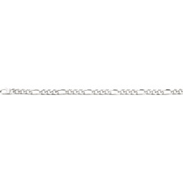 La Chaîne homme argent 925/1000, mailles alternées 1+3, largeur 5,00 mm, longueur 50 cm by Stauffer