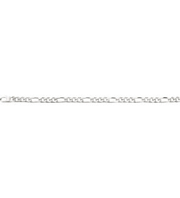 La Chaîne homme argent 925/1000, mailles alternées 1+3, largeur 5,00 mm, longueur 50 cm by Stauffer