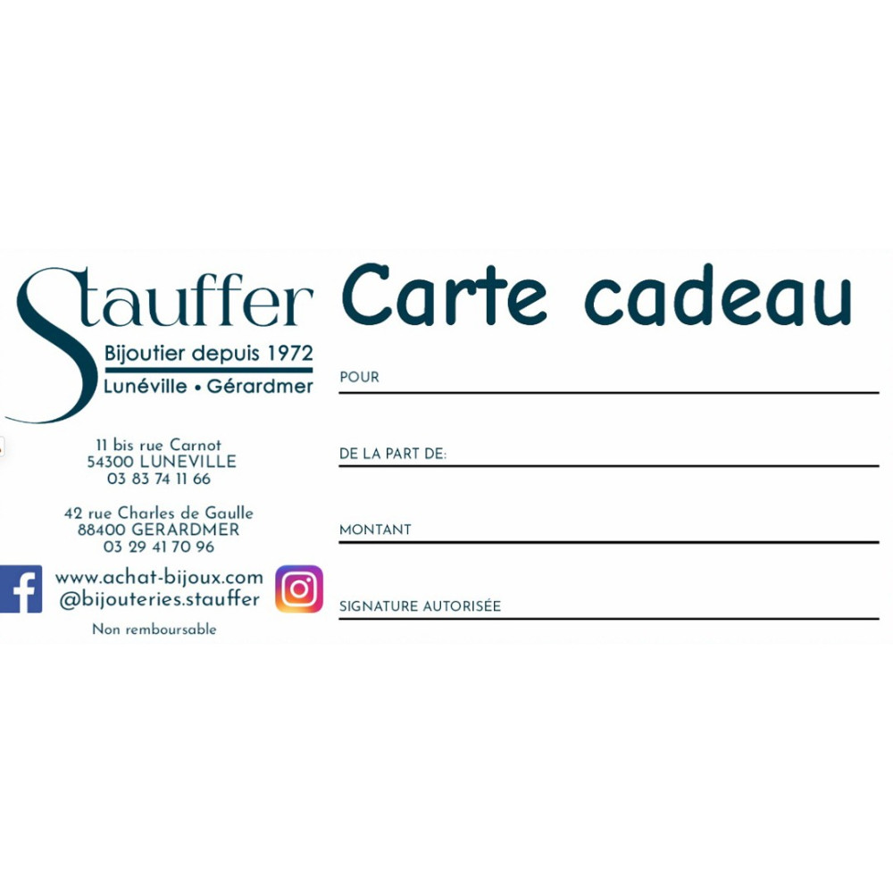 Carte cadeau 100,00€