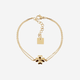 Le Bracelet Dorus en acier PVD jaune, ZAG bijoux, SBS24400-01UNI