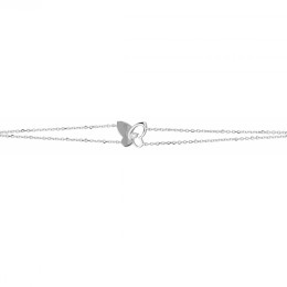Bracelet souple mono-motif Argent by Stauffer Ref. 70300030