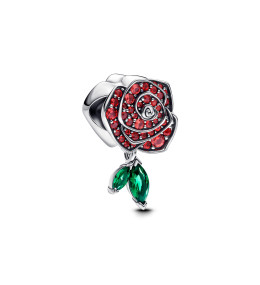 Charm Pandora moments Rose scintillante en fleur, en argent 925/1000, 793201C02