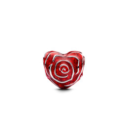 Le Charm Pandora Moments, Coeur de rose, en argent 925/1000 793673C01