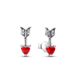Boucles d'oreilles Pandora, Flêche d'amour en argent 925/1000, 293668C01