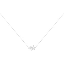 Collier Argent 925/1000, motifs étoiles et 44 oxydes de zirconium by Stauffer