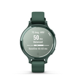 Montre Garmin Lily® 2 Active, Jasper Green avec bracelet en silicone vert sapin, 010-02891-02