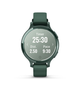 Montre Garmin Lily® 2 Active, Jasper Green avec bracelet en silicone vert sapin, 010-02891-02