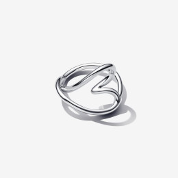 La Bague Pandora Essence, coeur organique en argent 925/1000, 193288C00