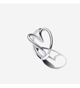 Bague Pandora Essence, coeur organique en argent 925/1000, 193288C00