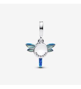Le Charm pendentif Pandora moments, Double Libellule en argent 925/1000, 793745C01