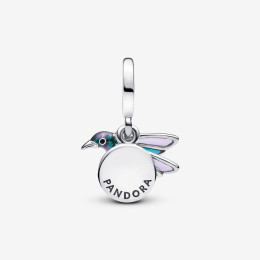 Le Charm pendentif Pandora moments, Double Colibri en argent 925/1000, 793746C01
